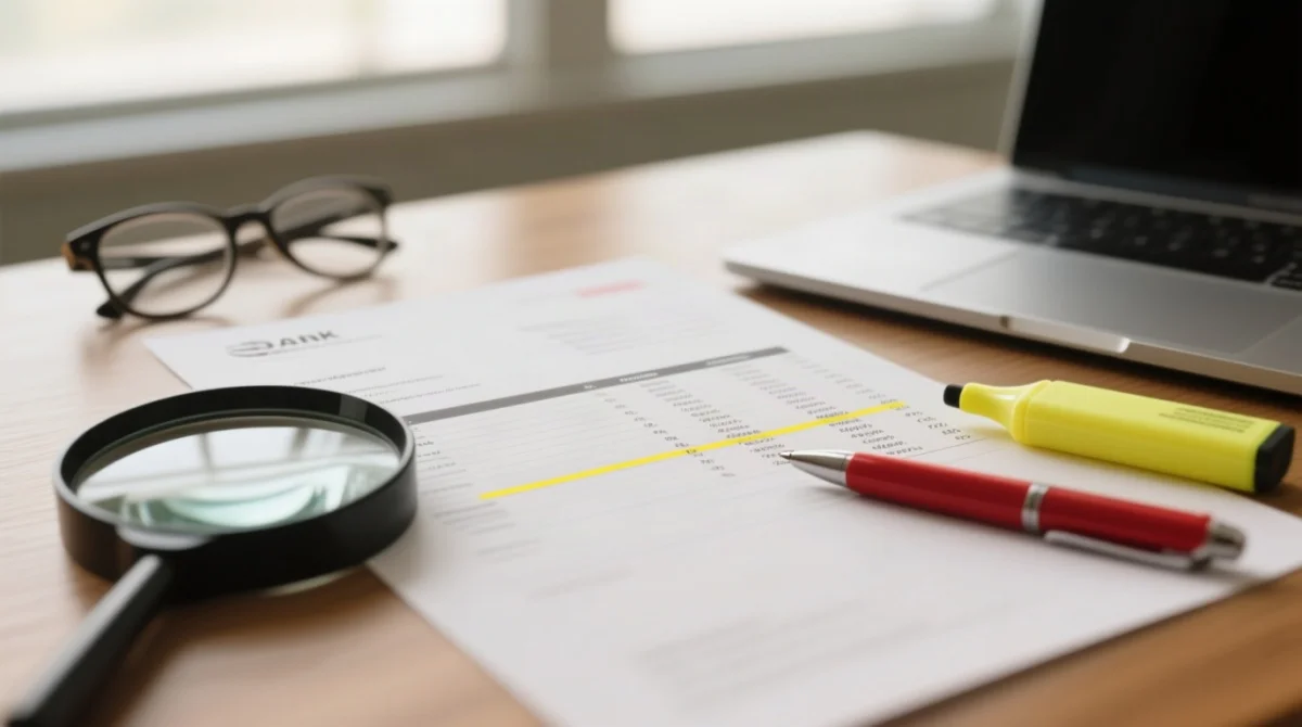 Bank Statement Formatting and Red Flags to Avoid